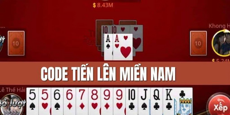 code tiến lên miền nam